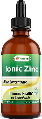 #ad Best Naturals Ionic Liquid Zinc Immune Support 2 OZ 60ml $10.99
