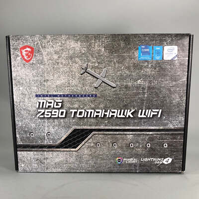 MSI MAG Z590 Tomahawk WIFI LGA 1200 DDR4 5333 M.2 ATX Gaming Motherboard $159.99