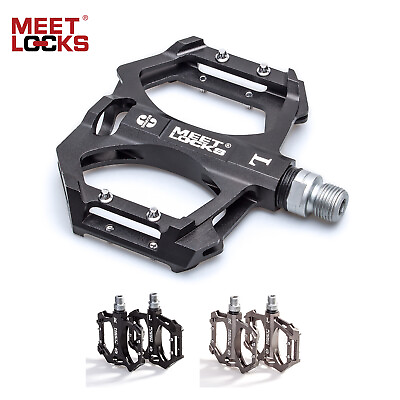 #ad #ad MEETLOCKS Utral Sealed Bike Pedal CNC Aluminum Body For MTB Cycling Road Bicycle $13.99