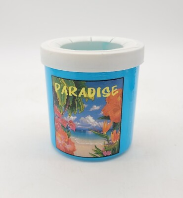 #ad Vintage The Fridge Lifoam PARADISE Freezable Drink Can Bottle Cooler $39.59