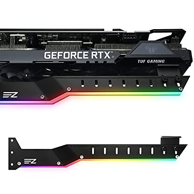 GPU Holder Brace Graphics Card GPU Support Video Card Holder Bracket 5V 3 Pin $36.99