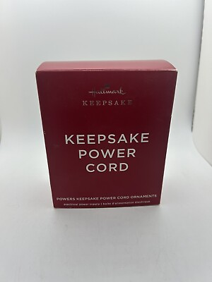 #ad Hallmark Keepsake Power Cord 7 Ornament Adapter Electrical Power Supply 2017 $19.99