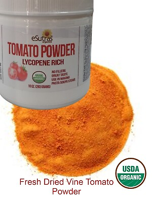 #ad Organic Pure Tomato Powder 10 ounces Fresh RedPureTasty Flavor USA Grown $14.99