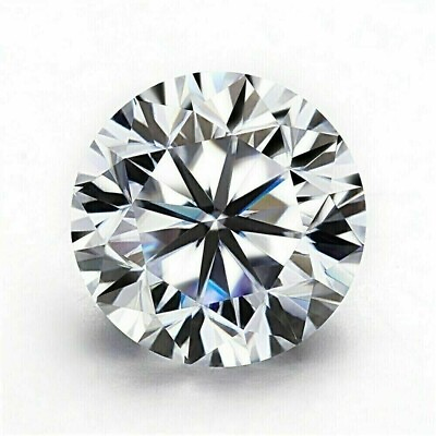 #ad 1 Ct Natural White Diamond Brilliant Cut VVS1 D Grade Certified 1 Free Gift $55.00