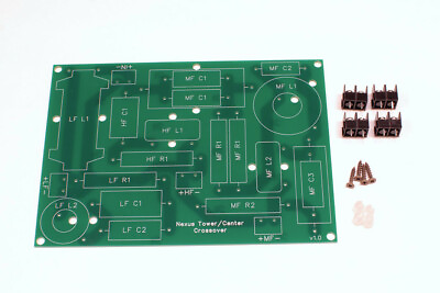#ad Crossover PCB for the Nexus Tower or Nexus Center Channel DIY speaker design $13.00
