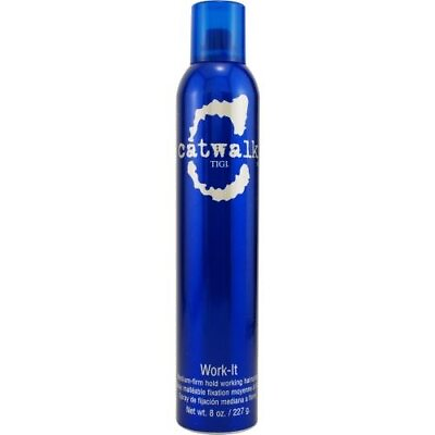 #ad TIGI Catwalk Work It Medium Firm Hold Hairspray 9.2 oz $15.59