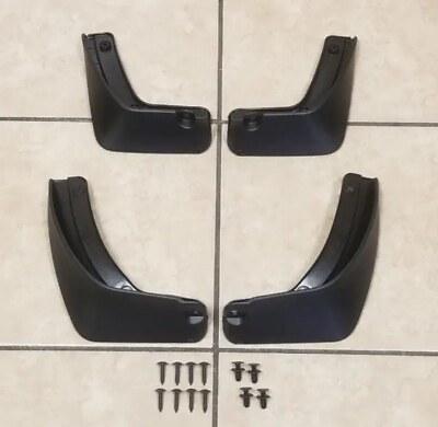 #ad 2019 2024 Kia Telluride Front and Rear Splash Guard Mud Flap Set S9F46 AK010 New $89.95
