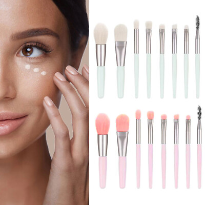 #ad 8pcs Makeup Brush Set Professional Eyeshadow Foundation Cosmetic Brushes Tools‹ $2.93