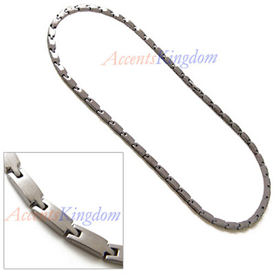 Accents Kingdom Men#x27;s Premium Magnetic Power Titanium Golf Necklace T3 $93.49