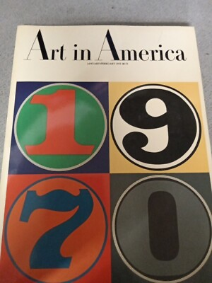 #ad Robert Indiana Chuck Close Francis Bacon Jenkins Litho 1970 Art In America $24.99