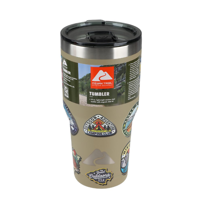 #ad 32 Oz Vacuum Insulated Stainless Steel Tumbler Patches $15.26
