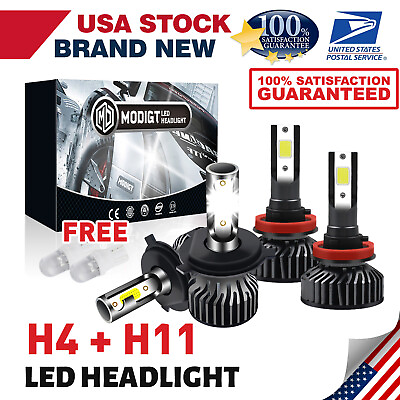 #ad New H4 H11 LED Headlights High Lo Beam Fog Bulb for Toyota Tundra 2014 2018 $23.99