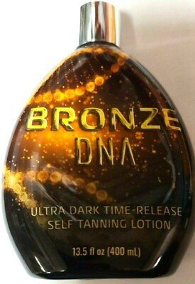 #ad Damaged Bottle Bronze DNA Self Tan Sunless Tanner Self Tanning Lotion physics $17.95