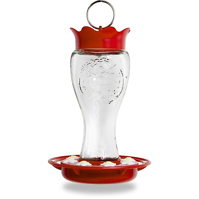 #ad Pennington 8 Port Glass Hummingbird Feeder 16 oz. Nectar Capacity. $14.89