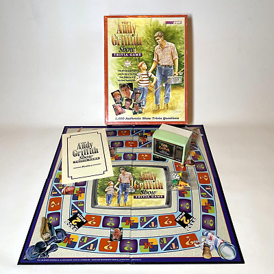 #ad Excellent open box 1998 Talicor THE ANDY GRIFFITH SHOW TRIVIA GAME board game $25.00