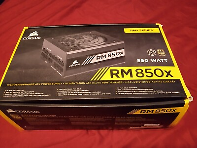 #ad Corsair RM850x Power Supply In Box $145.00