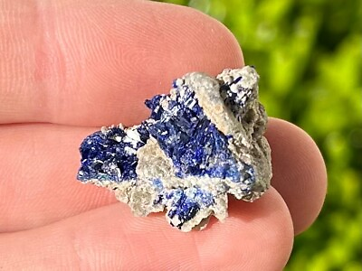 #ad NICE Blue Azurite Mineral Crystal Arizona Rock Geology Stone Colorful $7.99