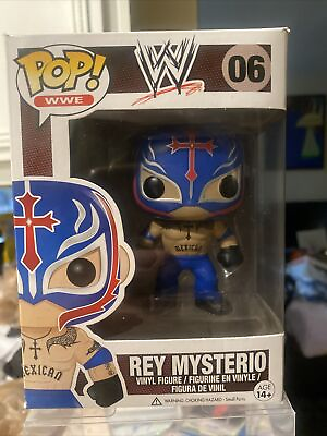 #ad Funko Pop Vinyl: WWE Rey Mysterio #06 Will Come In Armor Heavy Plastic Case $350.00