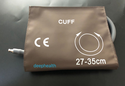 #ad Factory Supply Reusable Single Tube Adult Blood Pressure Cuff 27 35cm For M1574A $5.63