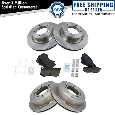 #ad Posi Ceramic Disc Brake Pad amp; Rotor Front amp; Rear Kit for Toyota Truck $269.12