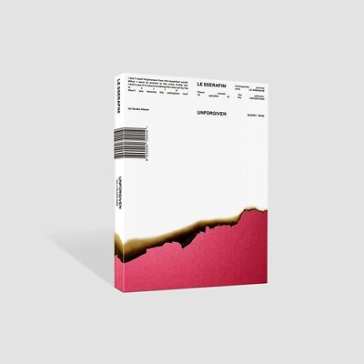#ad 1st Studio Album UNFORGIVEN BLOODY ROSE by Le Sserafim CD 2023 Vol 3 $19.99