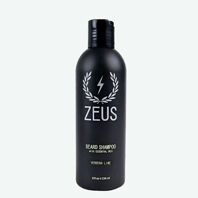 #ad ZEUS Beard Shampoo Wash Verbena Lime Scent 8 fl oz $19.99