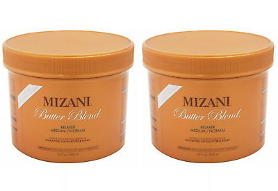 #ad Mizani Butter Blend Relaxer Medium Normal 30fl.oz. Pack of 2 $43.41