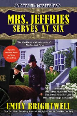 #ad Mrs. Jeffries Serves at Six by Brightwell Emily $5.62