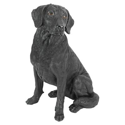 #ad Design Toscano Black Labrador Retriever Dog Statue $72.90