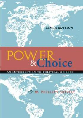 #ad #ad Power amp; Choice with PowerWeb Paperback By Shively W. Phillips GOOD $74.99