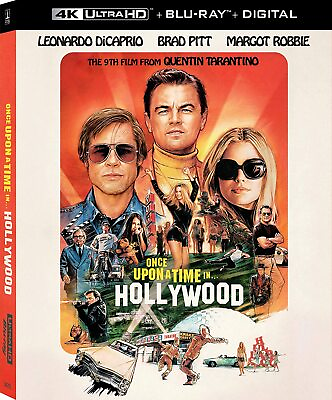 #ad New Once Upon A Time In Hollywood 4K Blu ray Digital $14.99