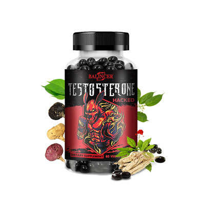 #ad #ad Natural Testosterone Booster 120 Capsules For Stamina Strength $12.17