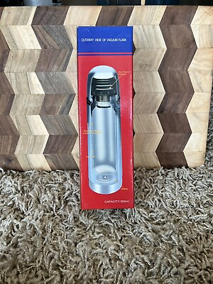#ad Stainless Steel 18 8 Vacum Flask`8 Tall Thermos`New In Box Free To US $14.99