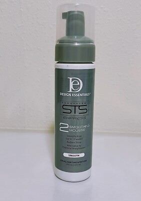 #ad Design Essentials STS Express Smoothing Mousse 8 oz Smooth Frizz up to 12 weeks $39.85