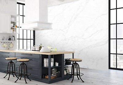 #ad 3D White Simple Marble 16770NA Wallpaper Wall Murals Removable Wallpaper Fay AU $376.99