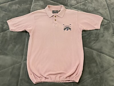 #ad #ad USNA Navy Naval Academy Golf Size Small Polo Midshipmen Pale Pink Polo $19.95