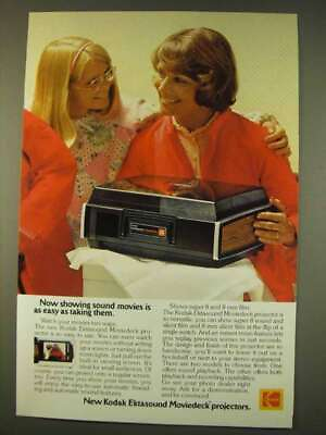 #ad 1976 Kodak Ektasound Moviedeck Ad Sound Movies $19.99