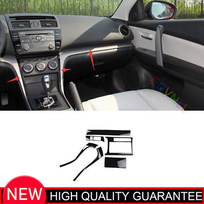 #ad For Mazda 6 2009 2013 Gloss Black Control Console Panel Dashboard Cover Trim 6* $134.05