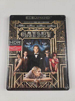 #ad The Great Gatsby 4K Ultra HD 2016 New Sealed Read Description $12.99
