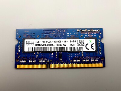 4GB HYNIX HMT451S6BFR8A PB DDR3 GAMING LAPTOP RAM MEMORY A2 1 $8.79