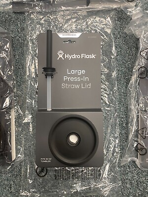 #ad Hydro Flask Large Press In Straw Lid 32 Oz Tumbler $11.99