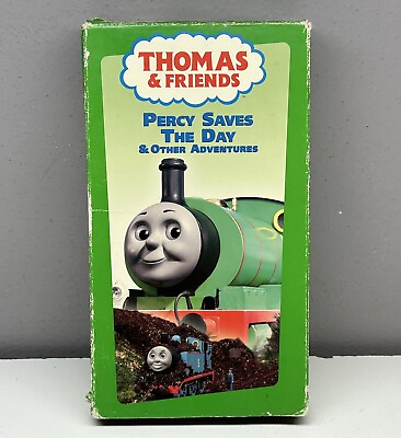 #ad Thomas the Tank Engine amp; Friends Percy Saves the Day VHS Video Tape Train RARE $29.99