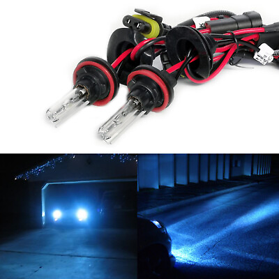 #ad H11 10000K Deep Blue HID Bulb 35W Xenon Headlight Replacement for Nissan Altima $14.39