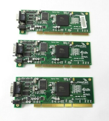3 Viewcast Osprey 230 94 00192 04 Analog Video PCI X Capture Cards NO BRACKETS $29.99