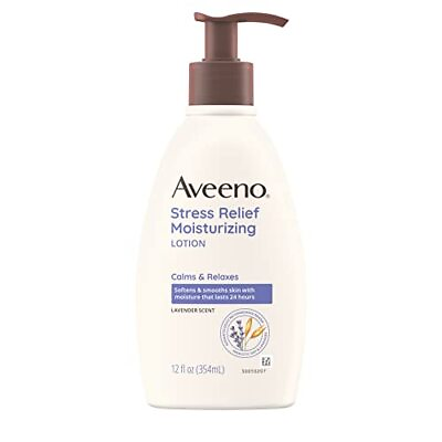 #ad Aveeno Stress Relief Moisturizing Body Lotion with Lavender Natural Oatmeal12fl $13.75