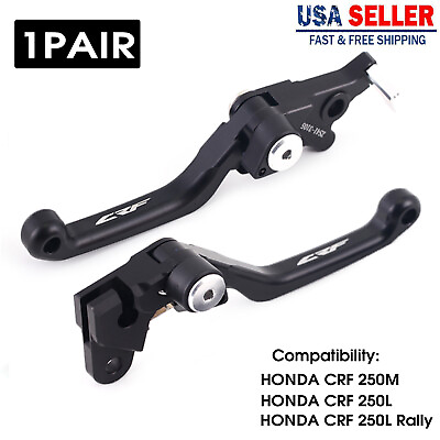 #ad CNC Anodized Motocross Brake Clutch Lever For HONDA CRF250L CRF250M Rally ABS $17.79