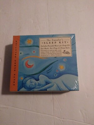 #ad New The Traveler#x27;s Sleep Kit Relaxation Company Sleep Center Book $7.25