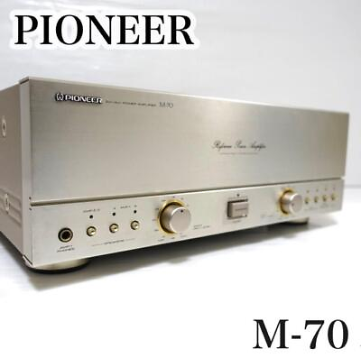 Pioneer Power Amplifier M 70 Tested Silver Color Body Vintage Rare $776.58