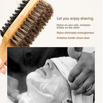 #ad Hair Brush Hair Nylon Hair Brush Soft Imitation Bristle Wave Brush Rubber W BSU $8.83
