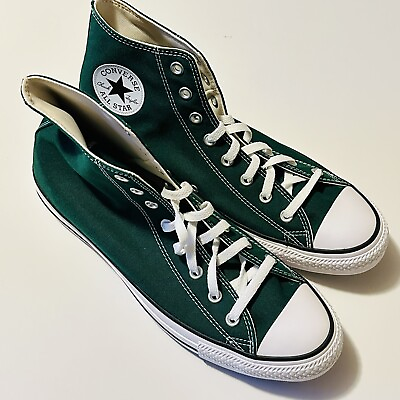#ad NEW Unisex CONVERSE Chuck Taylor ALL STAR HIGH TOP Green A00785F Size 12M 14W $64.99